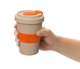 Стакан из пшеничного волокна «Flava», оранжевый 021C