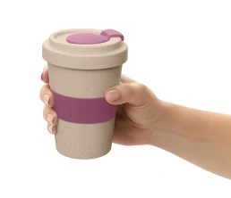 Стакан из пшеничного волокна «Flava», dust pink