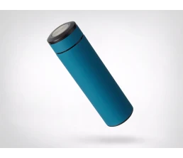 Термос «Confident» с покрытием soft-touch 420мл, индиго
