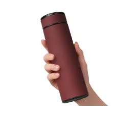 Термос «Confident» с покрытием soft-touch 420мл, бургунди