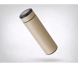 Термос «Confident» с покрытием soft-touch 420мл, бежевый