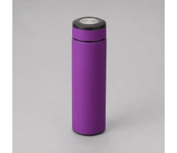 Вакуумный термос "Vacuum Flask C1", soft touch, 420мл, фиолетовый
