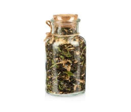 Подарочный набор с пледом, термокружкой и чаем, розовый