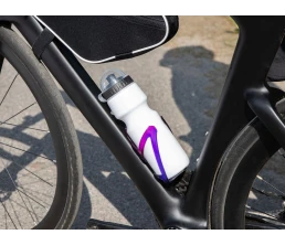 Бутылка для велосипеда Bikescape, белая с черным