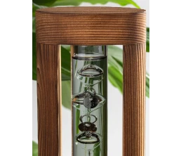 Термометр «Галилей» в деревянном корпусе, серый