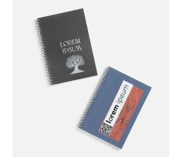 Блокнот на пружине Novalis, черный