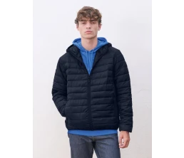 Куртка с капюшоном мужская Stream Men, темно-синяя