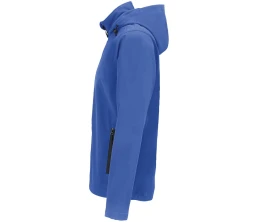 Куртка софтшелл с капюшоном мужская Race Men, ярко-синяя (royal)