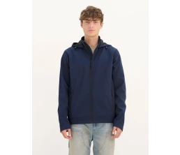 Куртка софтшелл с капюшоном мужская Race Men, ярко-синяя (royal)