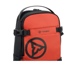 Рюкзак на одно плечо TORBER Xtreme, оранжевый/чёрный, 20 х 8 х 31 см, 5л