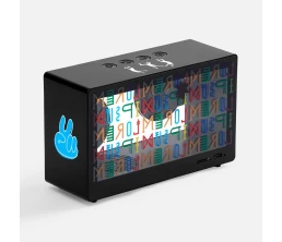 Bluetooth-колонка со светомузыкой Sensofonic, черная