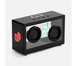 Bluetooth-колонка со светомузыкой Sensofonic, черная