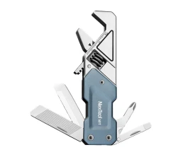 Мультитул-ключ Nextool Light Wrench W1, 6 функций, голубо-серый (NE20238)