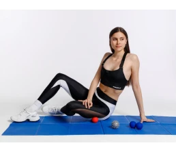 Массажный мяч двойной для MФР Relaxify, синий