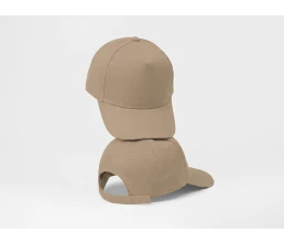 Бейсболка "Poly" 5-ти панельная 120 гр, песочный