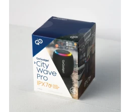 Водонепроницаемая колонка с подсветкой CityWave Pro, черная