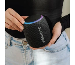 Водонепроницаемая колонка с подсветкой CityWave Pro, черная