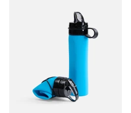 Складная бутылка для воды Langfossen, голубая