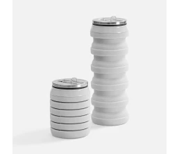 Складная бутылка для воды Folla, серая