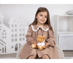 Мягкая игрушка «Мишка Cuddleton» в белом худи
