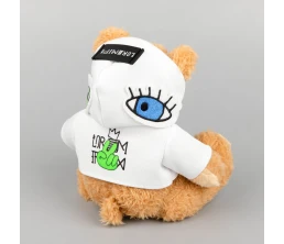 Мягкая игрушка «Мишка Cuddleton» в белом худи