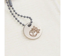 Цепочка для крепления Sharic, серая