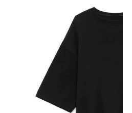 Джемпер с коротким рукавом Siluetti Volumica, черный