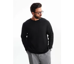 Лонгслив унисекс Siluetti Fuori, черный