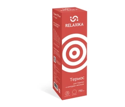 Термос Relaxika 101 (0,75 литра), красный (без лого)