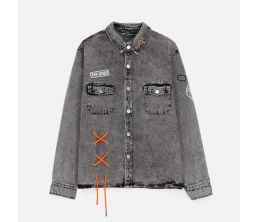 Наконечник для шнурка Nozzle, ver.2, оранжевый неон