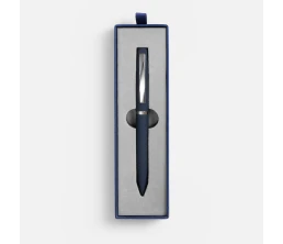 Ручка шариковая Bolt Soft Touch в футляре, синяя