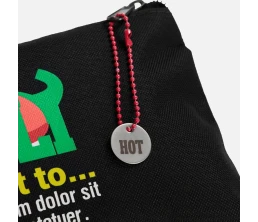 Шильдик металлический Alfa Sirkel, серебристый