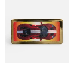 Значок Magnet Matto, золотистый глянцевый