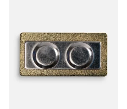 Значок Magnet Matto, золотистый глянцевый