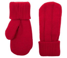 Варежки Knit Beat, красные