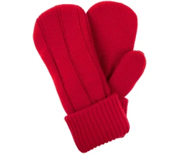 Варежки Knit Beat, красные