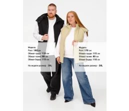 Жилет унисекс Sfera, черный