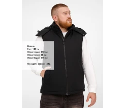 Жилет унисекс Sfera, черный