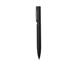 Ручка шариковая металлическая «Siegfried Silver» soft-touch с зеркальным слоем