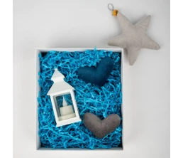 Бумажный наполнитель Chip, светло-синий