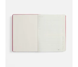 Ежедневник Urban Hard, недатированный, красный