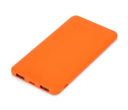 Подарочный набор c вакуумной термокружкой и повербанком С1, оранжевый