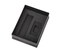 Подарочный набор c вакуумной термокружкой и повербанком С1, синий