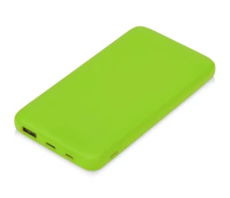 Подарочный набор с бутылкой для воды и повербанком С2, 10000 mAh, зеленое яблоко