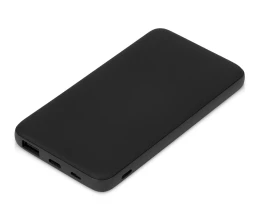 Подарочный набор с бутылкой для воды и повербанком С2, 10000 mAh, черный