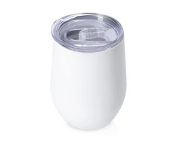 Подарочный набор с термокружкой и повербанком С1, 5000 mAh, белый