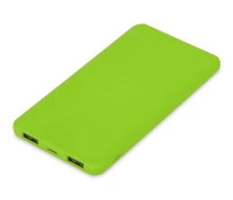 Подарочный набор с термокружкой и повербанком С1, 5000 mAh, зеленое яблоко