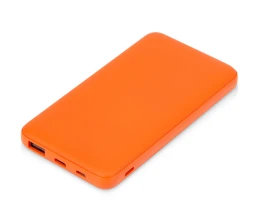 Подарочный набор с термокружкой и повербанком С2, 10000 mAh, оранжевый