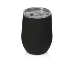 Подарочный набор с термокружкой и повербанком С2, 10000 mAh, черный