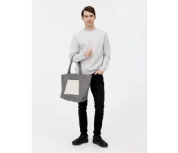 Шопер Shophop, серый с неокрашенным